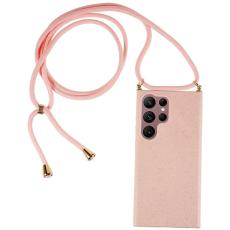 OEM - Mobilskal f&ouml;r Samsung Galaxy S26 Ultra Biologiskt nedbrytbart TPU - Rosa