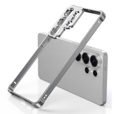 OEM - Mobilskal f&ouml;r Samsung Galaxy S26 Ultra Bumper med linsram - Silver