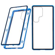 OEM - Mobilskal f&ouml;r Samsung Galaxy S26 Ultra Dubbel-Sidigt H&auml;rdat Glas - Bl&aring;