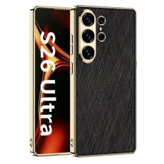 GKK - GKK Mobilskal f&ouml;r Samsung Galaxy S26 Ultra Elektropl&auml;terad PC + TPU - Svart