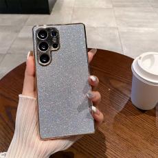 OEM - Mobilskal f&ouml;r Samsung Galaxy S26 Ultra Glitter Anti Drop PC + TPU - Silver