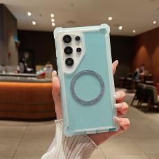 OEM - Mobilskal f&ouml;r Samsung Galaxy S26 Ultra Glitter Shockproof TPU - Transparent Bl&aring;