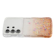 OEM - Mobilskal f&ouml;r Samsung Galaxy S26 Ultra Glitter TPU - Gradient Orange