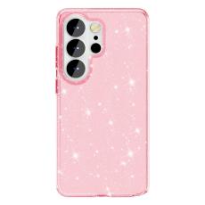 OEM - Mobilskal f&ouml;r Samsung Galaxy S26 Ultra Glittrande TPU + PC - Rosa