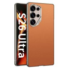 GKK - GKK Mobilskal f&ouml;r Samsung Galaxy S26 Ultra Hybrid PU - Orange