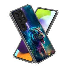 OEM - Mobilskal f&ouml;r Samsung Galaxy S26 Ultra IMD-m&ouml;nster St&ouml;tt&aring;lig TPU - Ljuslila