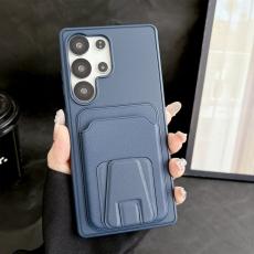 OEM - Mobilskal f&ouml;r Samsung Galaxy S26 Ultra Kickstand Kortfack TPU - M&ouml;rkbl&aring;