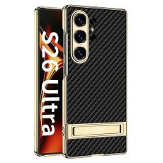 GKK - GKK Mobilskal f&ouml;r Samsung Galaxy S26 Ultra Kickstand PC + TPU - Kolfiber