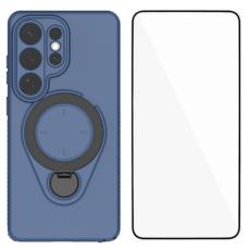 OEM - Mobilskal f&ouml;r Samsung Galaxy S26 Ultra Kickstand PC + TPU - Safir