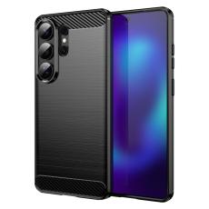 Amorus - Amorus Mobilskal f&ouml;r Samsung Galaxy S26 Ultra Kolfibertextur - Svart