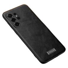 SULADA - Sulada Mobilskal f&ouml;r Samsung Galaxy S26 Ultra Konstl&auml;der + TPU - Svart