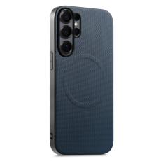 OEM - Mobilskal f&ouml;r Samsung Galaxy S26 Ultra Magnetiskt Konstl&auml;der Plast - M&ouml;rkbl&aring;