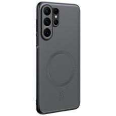 OEM - Mobilskal f&ouml;r Samsung Galaxy S26 Ultra Magnetiskt Konstl&auml;der TPU + PC - Gr&aring;