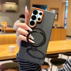 DENIOR - DENIOR Mobilskal f&ouml;r Samsung Galaxy S26 Ultra Magnetiskt Kickstand - Svart