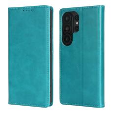 OEM - Mobilskal f&ouml;r Samsung Galaxy S26 Ultra Magnetiskt Konstl&auml;der - Ljusbl&aring;