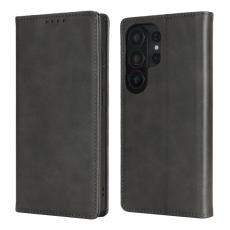 OEM - Mobilskal f&ouml;r Samsung Galaxy S26 Ultra Magnetiskt Konstl&auml;der - Svart