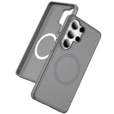 OEM - Mobilskal f&ouml;r Samsung Galaxy S26 Ultra Magnetiskt PC + TPU - Ljusgr&aring;