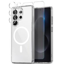 NORTHJO - NORTHJO Mobilskal f&ouml;r Samsung Galaxy S26 Ultra Magnetiskt PC + TPU - Transparent