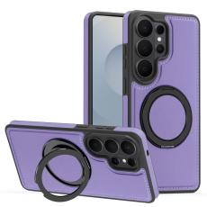 OEM - Mobilskal f&ouml;r Samsung Galaxy S26 Ultra Magnetiskt Konstl&auml;der - Ljuslila