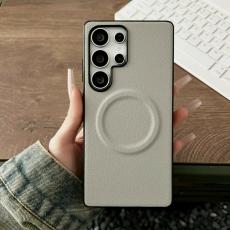 OEM - Mobilskal f&ouml;r Samsung Galaxy S26 Ultra Magnetiskt PU + TPU - Vit