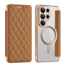 OEM - Mobilskal f&ouml;r Samsung Galaxy S26 Ultra Magnetiskt RFID - Brun