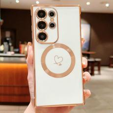 OEM - Mobilskal f&ouml;r Samsung Galaxy S26 Ultra Magnetiskt TPU - Elfenben Vit