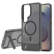 LeReach - LeReach Mobilskal f&ouml;r Samsung Galaxy S26 Ultra Magnetiskt Plast Kickstand - Gr&aring;