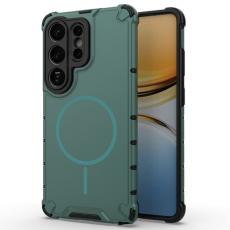 OEM - Mobilskal f&ouml;r Samsung Galaxy S26 Ultra Magnetiskt TPU + PC - M&ouml;rkgr&ouml;n