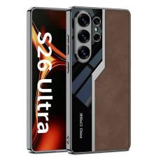 GKK - GKK Mobilskal f&ouml;r Samsung Galaxy S26 Ultra Matt PU + TPU + PC - Kaffe