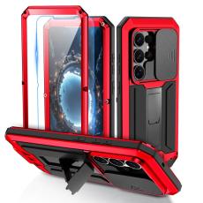 R-JUST - R-JUST Mobilskal f&ouml;r Samsung Galaxy S26 Ultra PC + Silikon - R&ouml;d