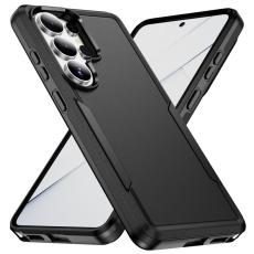 OEM - Mobilskal f&ouml;r Samsung Galaxy S26 Ultra PC + TPU Milit&auml;rklass - Svart