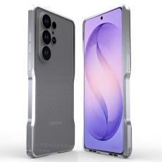 Luphie - Luphie Mobilskal f&ouml;r Samsung Galaxy S26 Ultra Shockproof Metallram - Silver