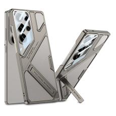 GKK - GKK Mobilskal f&ouml;r Samsung Galaxy S26 Ultra St&ouml;tbest&auml;ndig PC + PU - Titan Gr&aring;