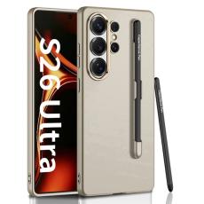 GKK - GKK Mobilskal f&ouml;r Samsung Galaxy S26 Ultra St&ouml;tbest&auml;ndig PC - Titangr&aring;