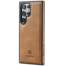 DG.MING - DG.Ming Mobilskal f&ouml;r Samsung Galaxy S26 Ultra St&ouml;tt&aring;lig PC + TPU - Brun