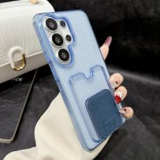 OEM - Mobilskal f&ouml;r Samsung Galaxy S26 Ultra St&ouml;tt&aring;lig TPU med kortfack - Marinbl&aring;