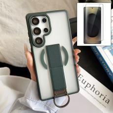 OEM - Mobilskal f&ouml;r Samsung Galaxy S26 Ultra TPU Magnetiskt Kickstand - Gr&ouml;n