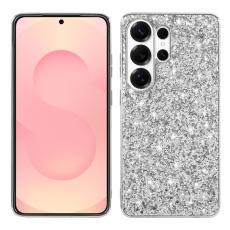 OEM - Mobilskal f&ouml;r Samsung Galaxy S26 Ultra TPU + PC Glitter - Silver
