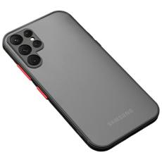 OEM - Mobilskal f&ouml;r Samsung Galaxy S26 Ultra TPU + PC St&ouml;tt&aring;lig - Svart