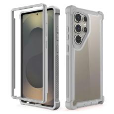 OEM - Mobilskal f&ouml;r Samsung Galaxy S26 Ultra Transparent 2 i 1 Shockproof Plast - Gr&aring;