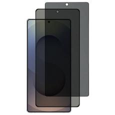 OEM - Sk&auml;rmskydd f&ouml;r Samsung Galaxy S26 2PCS Anti Spy H&auml;rdat Glas - Svart