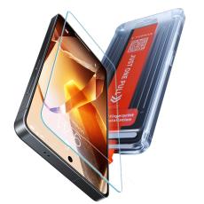 Torras - Torras Sk&auml;rmskydd f&ouml;r Samsung Galaxy S26 H&auml;rdat glas med dammborttagare