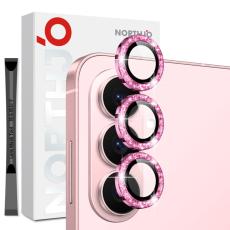 NORTHJO - NORTHJO Sk&auml;rmskydd f&ouml;r Samsung Galaxy S26 Kameraskydd H&auml;rdat glas - Rosa