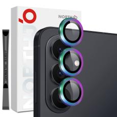 NORTHJO - NORTHJO Sk&auml;rmskydd f&ouml;r Samsung Galaxy S26 Plus H&auml;rdat glas Ringf&auml;ste - F&auml;rgglad