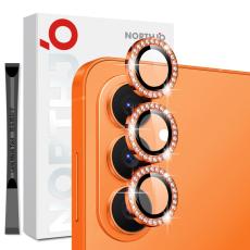 NORTHJO - NORTHJO Sk&auml;rmskydd f&ouml;r Samsung Galaxy S26 Plus Kamera Skydd - Orange