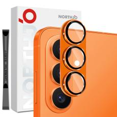 NORTHJO - NORTHJO Sk&auml;rmskydd f&ouml;r Samsung Galaxy S26 Plus Kameraskydd Orange