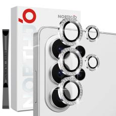 NORTHJO - NORTHJO Sk&auml;rmskydd f&ouml;r Samsung Galaxy S26 Ultra Kameraskydd - Silver