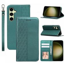 OEM - Pl&aring;nboksfodral f&ouml;r Samsung Galaxy S26 Konstl&auml;der Flip - Gr&ouml;n