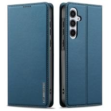 LC.imeeke - LC.IMEEKE Pl&aring;nboksfodral f&ouml;r Samsung Galaxy S26 Konstl&auml;der St&auml;ll - Bl&aring;