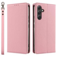OEM - Pl&aring;nboksfodral f&ouml;r Samsung Galaxy S26 Magnetiskt Konstl&auml;der - Rosa
